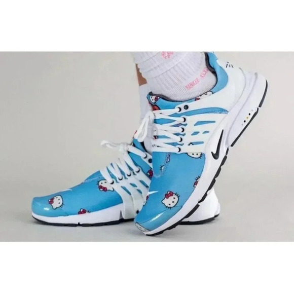 Nike Size 9 Men's Air Presto x Hello Kitty Lace Up Fashion Sneakers DV3770-400 - Picture 6 of 12